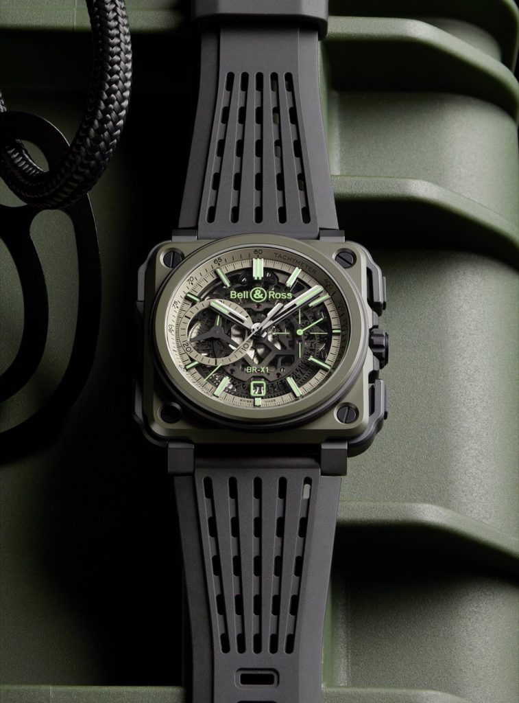 Replique Montre Bell Ross BR X1 Military