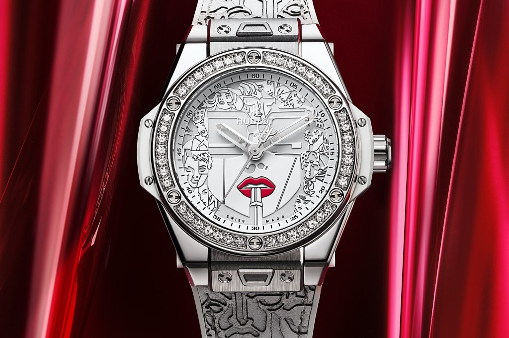 Copie Hublot Big Bang One Click Marc Ferrero Blanc Rouge