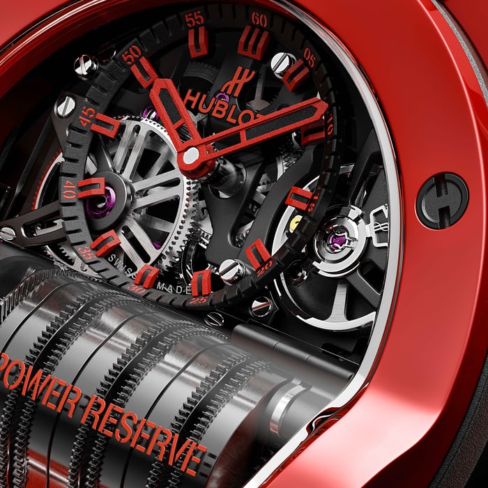 Replique Hublot Big Bang MP-11 Red Magic