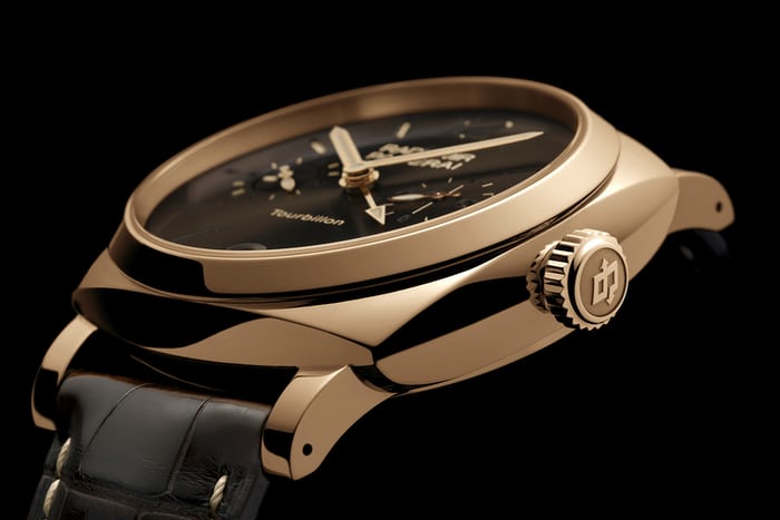 Replique Panerai Radiomir 1940 Tourbillon GMT Oro Rosso