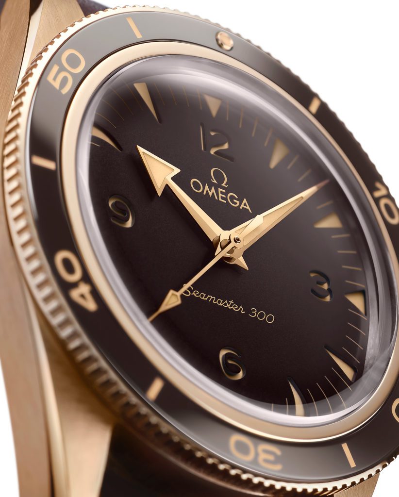 Replique Omega Seamaster 300 MC Bronze Gold