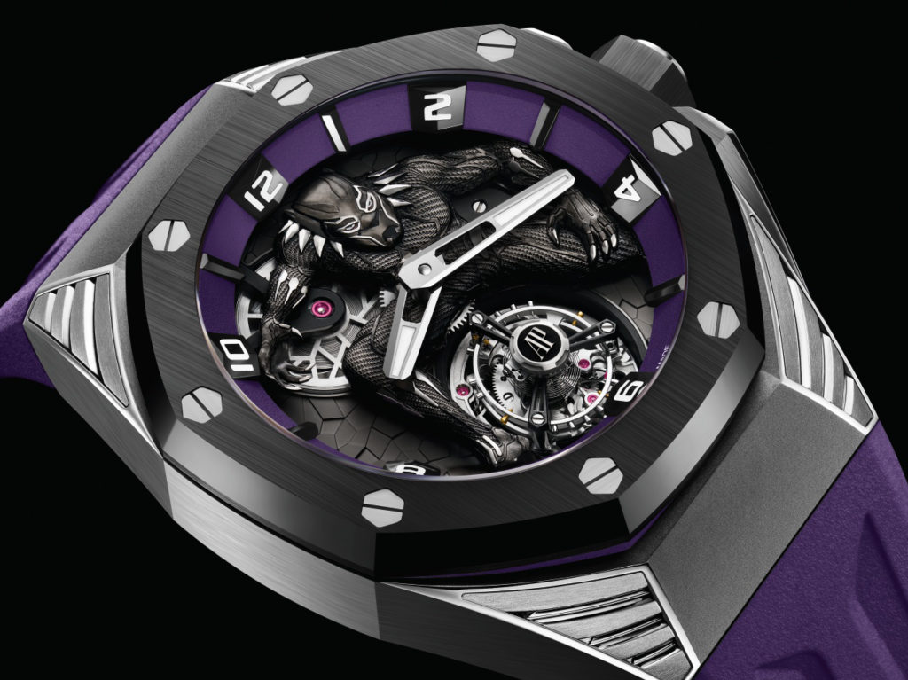 Replique Audemars Piguet Royal Oak Concept Flying Tourbillon Black Panther