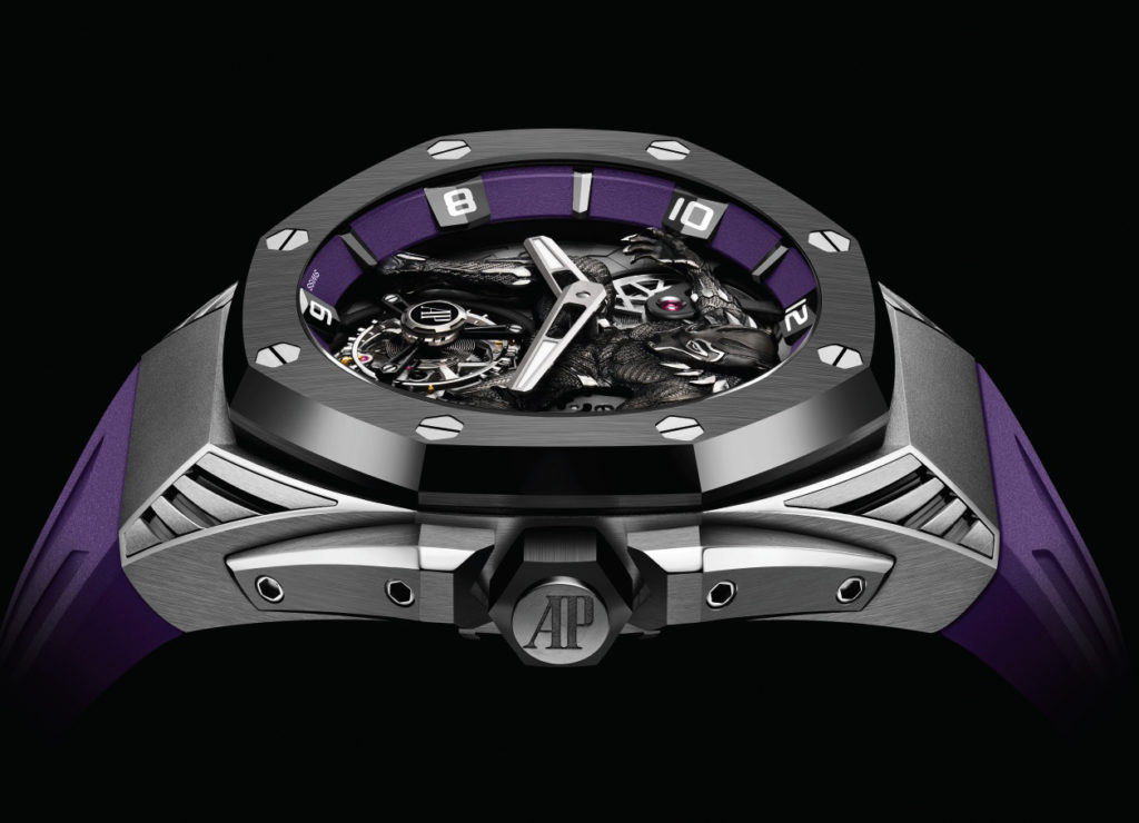 Replique Audemars Piguet Royal Oak Concept Flying Tourbillon Black Panther