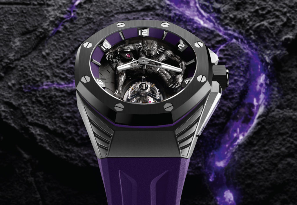 Replique Audemars Piguet Royal Oak Concept Flying Tourbillon Black Panther