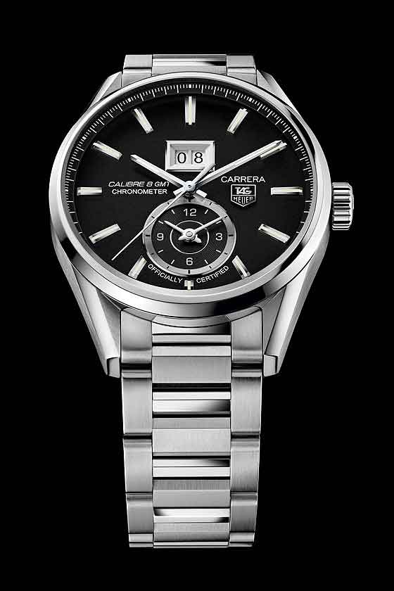 Copie Carrera Calibre 8 Grande Date GMT