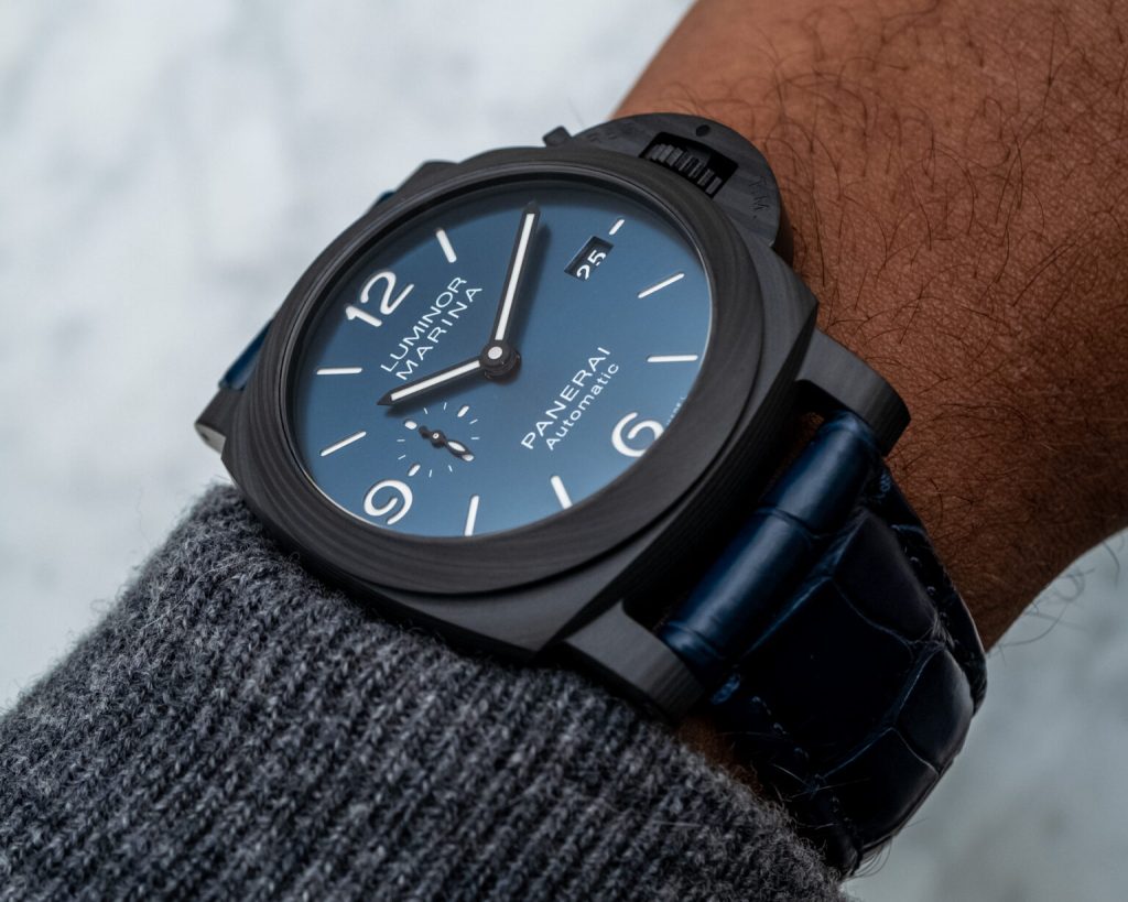 Panerai Luminor Marina Blu Notte PAM1664 Réplique Montre