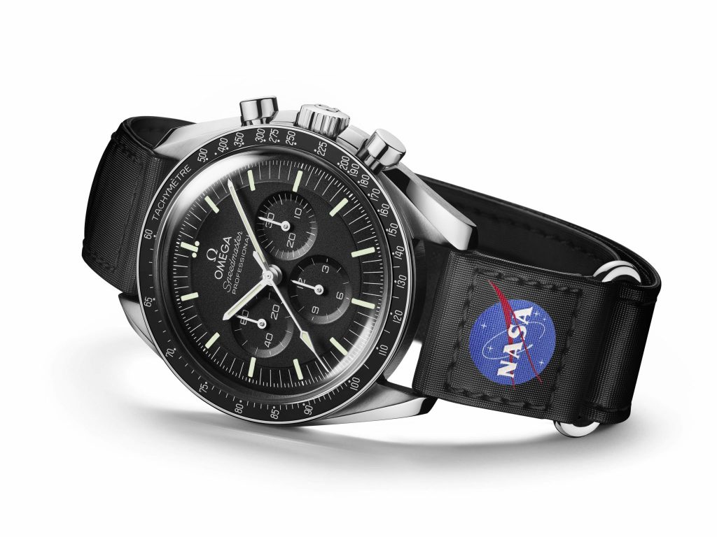 Replique Omega Speedmaster Black Nasa Strap