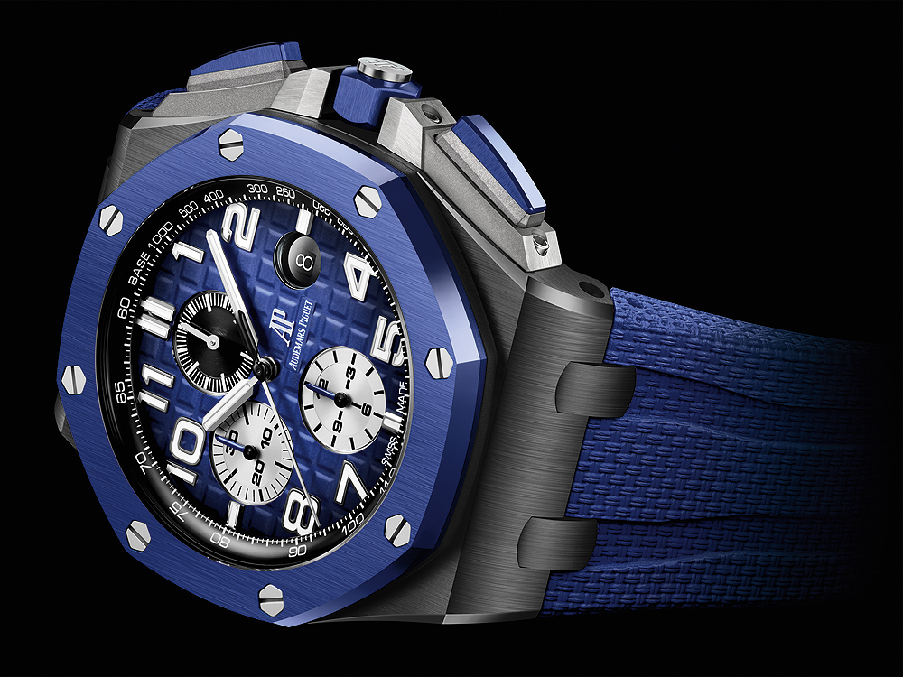 Replique Audemars Piguet ROO SelfWinding Chrono Blue