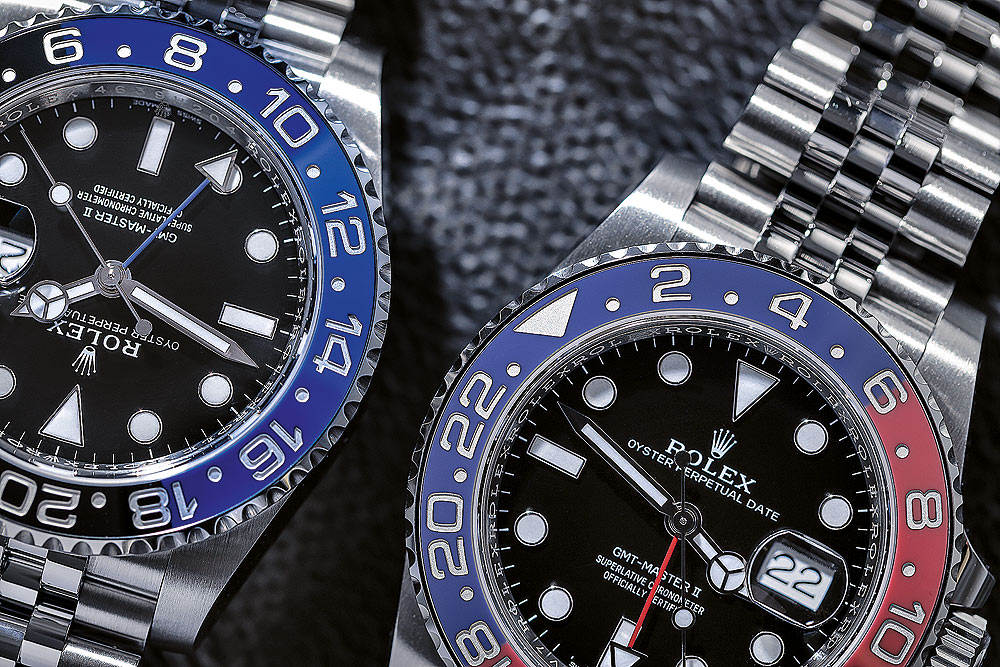 Rolex GMT Master-II Batman Pepsi Replique