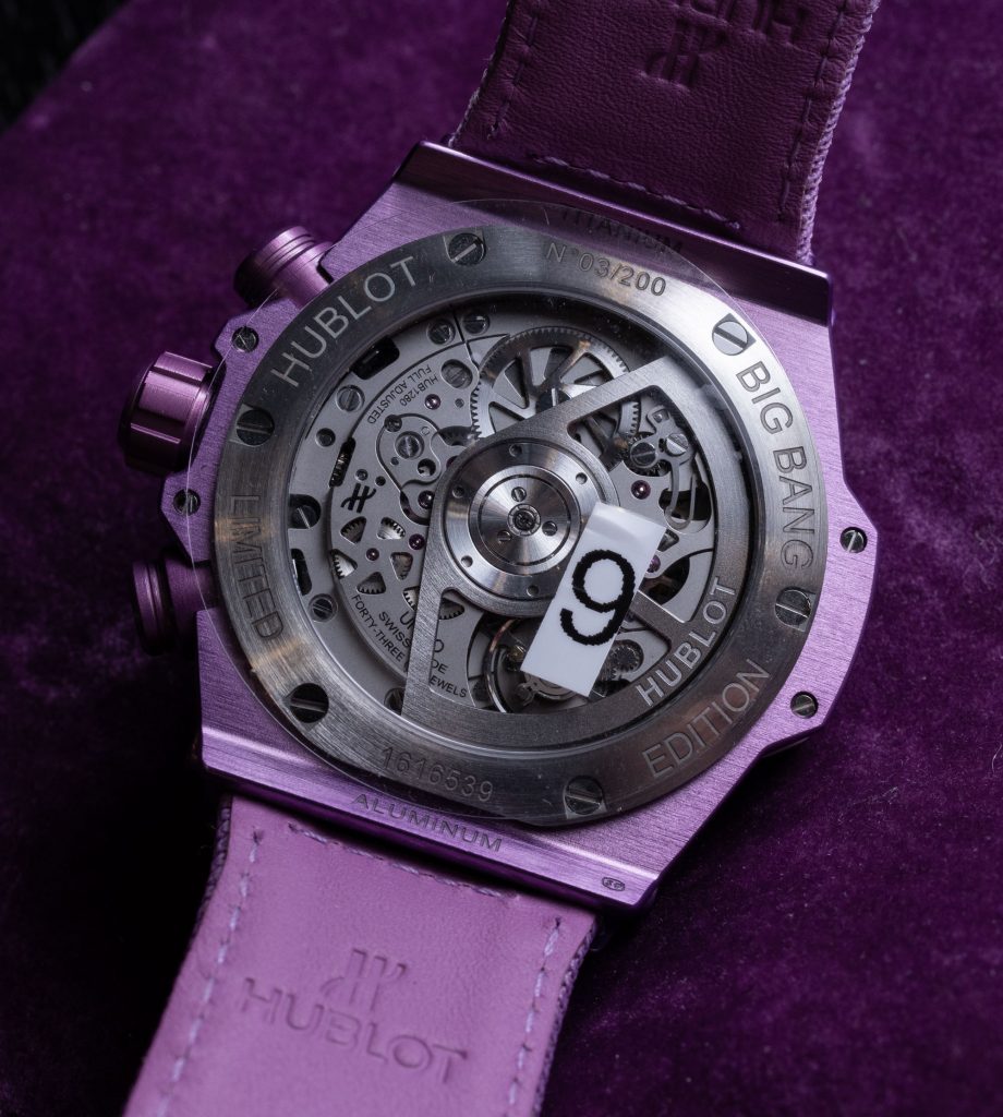 Replique Hublot Big Bang UNICO Summer Purple 42mm Aluminium