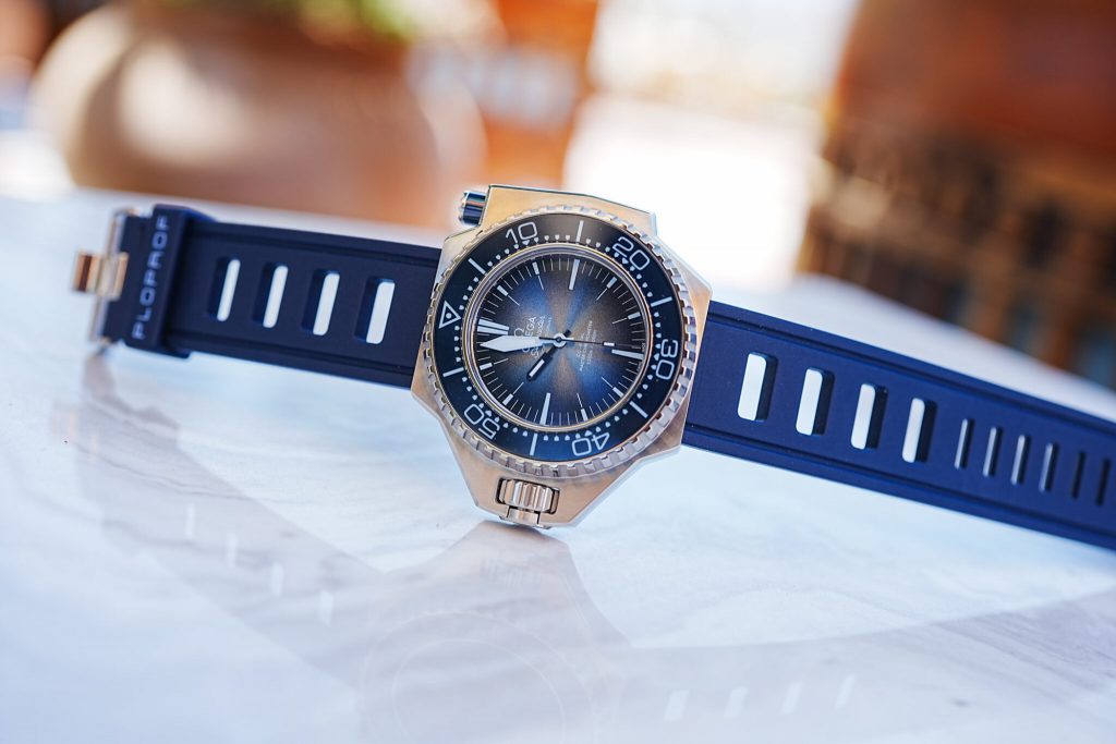 Omega Seamaster Ploprof 1200m Summer Blue Montres Suisses