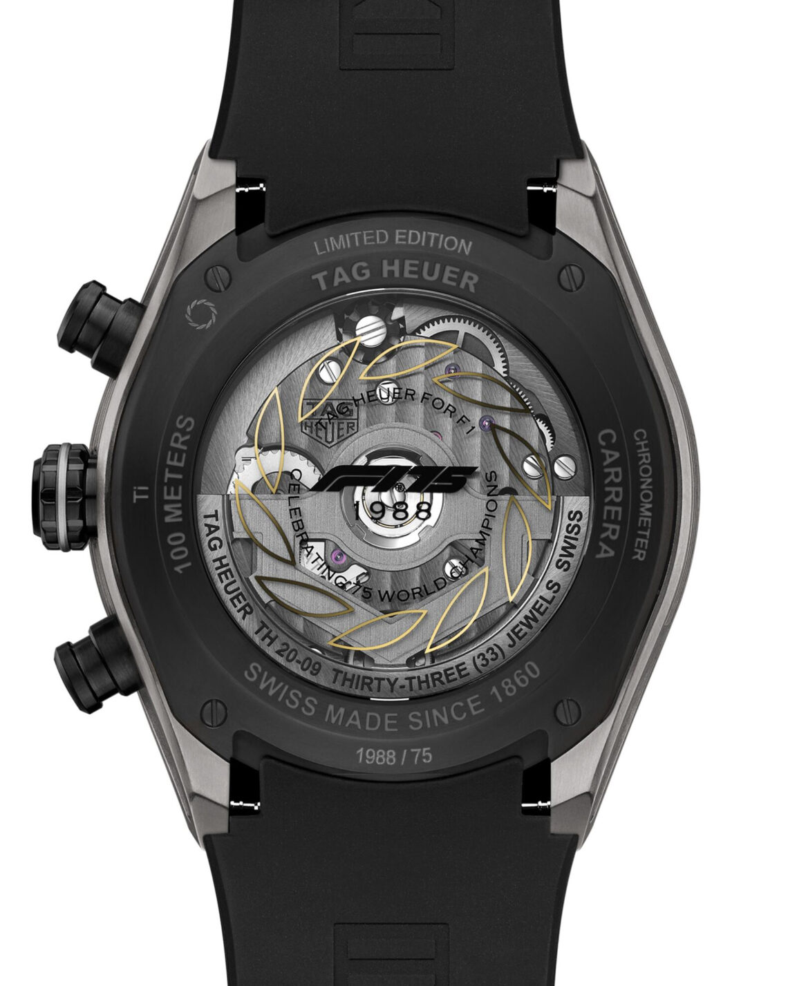 Replique TAG Heuer Carrera Chronograph Tourbillon Extreme Sport F1 75th Anniversary